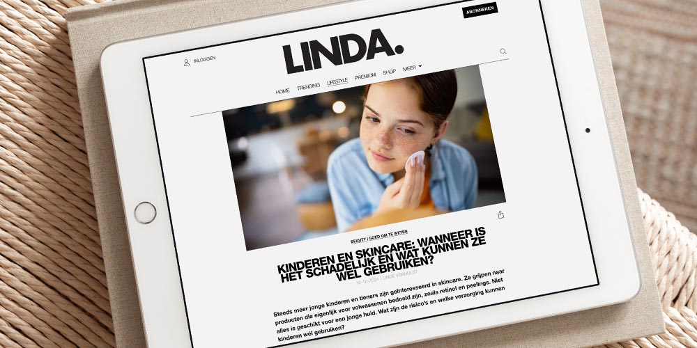 LINDA. | Kinderen en skincare